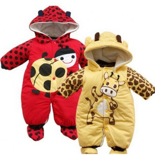 Baby Boys Rompers Ladybug And Cows