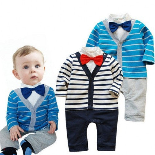 Stripe Suit Clothes Set