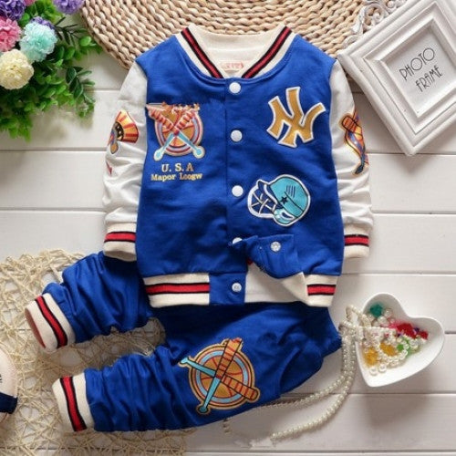 Baby Clothes Boy Suit Coat Pants Set