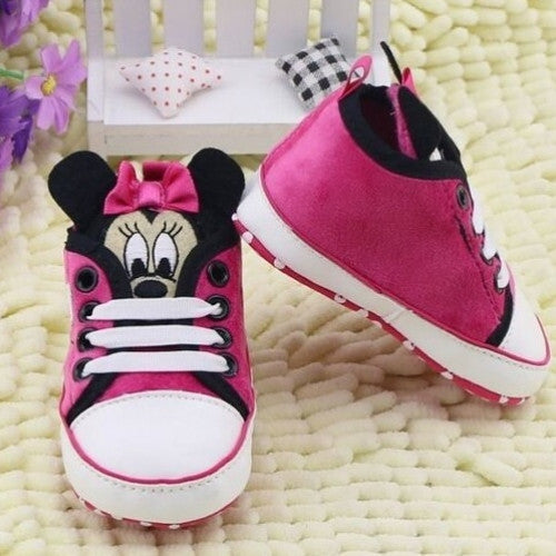 Cartoon Print Sneakers First Walkers