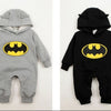 Batman Pattern Baby Rompers