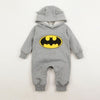 Batman Pattern Baby Rompers