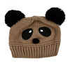 Panda Wool Knit Sweater Cap