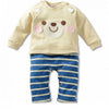 Bear Pattern Cotton Rompers