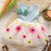 Baby Girls Summer Lace Flower Dress