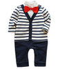 Stripe Suit Clothes Set